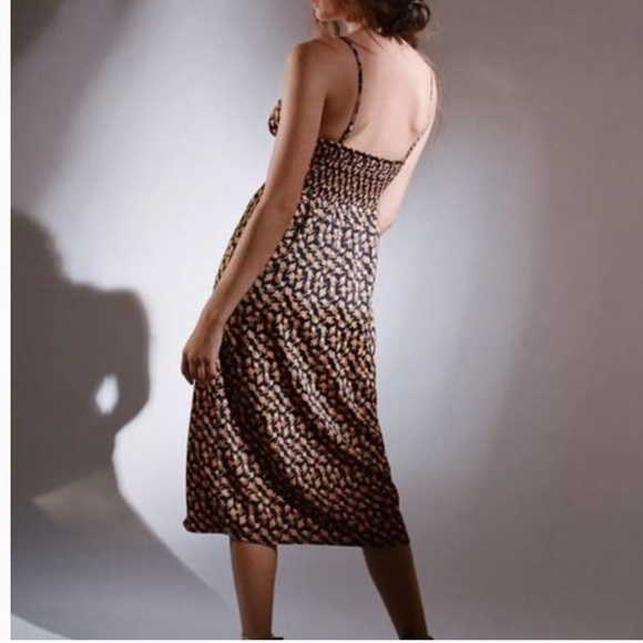 Urban Outfitters Mariah Lace-Up Midi Slip Dress - Picture 8 of 15